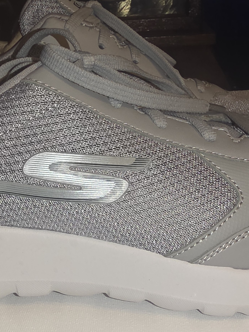 Skechers Women's Gray Athletic Sneakers